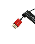 Alvin’s Cables 8K 2.1 Micro-HDMI to Full HDMI Cable for Atomos-Ninja-V 4K-60P Record 48Gbps HDMI for Canon-R5C,R5,R6