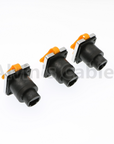Alvin's Cables 3 Pcs RJ45 Waterproof Coupler Socket Connector IP65 Ethernet Panel Mount RJ45 Connector