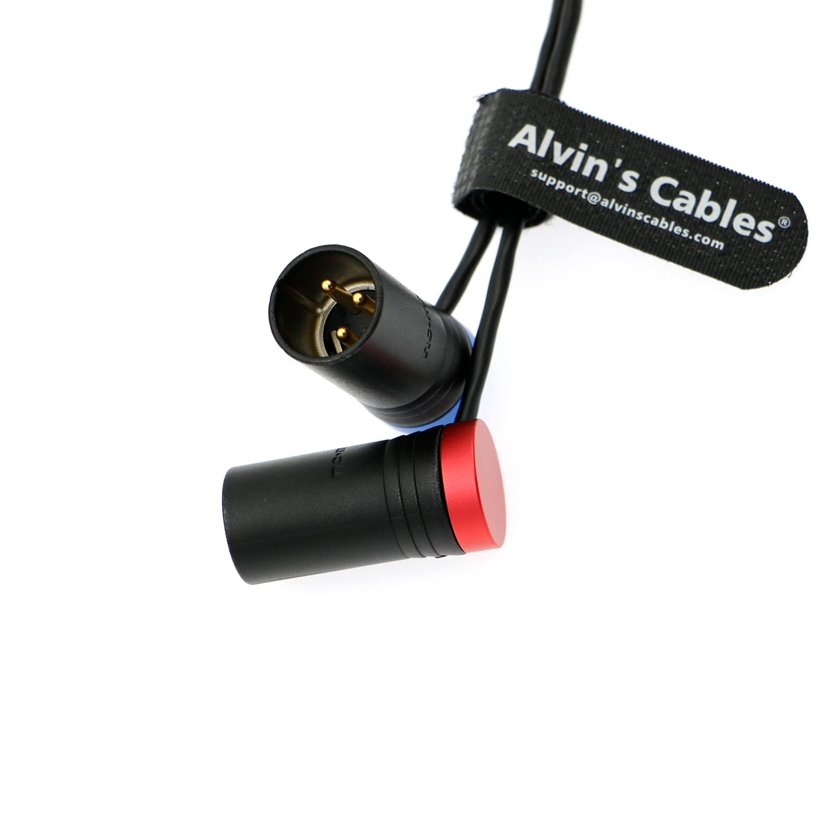 Alvin’s Cables Low-Profile TA5F to Dual LP XLR 3 Pin Male Audio-Cable for Wisycom-MCR54| Lectrosonics-DCHR-Receiver LP Mini XLR 5 Pin Female to Two XLR Output Splitter Cable for Sound Devices