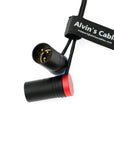 Alvin’s Cables Low-Profile TA5F to Dual LP XLR 3 Pin Male Audio-Cable for Wisycom-MCR54| Lectrosonics-DCHR-Receiver LP Mini XLR 5 Pin Female to Two XLR Output Splitter Cable for Sound Devices