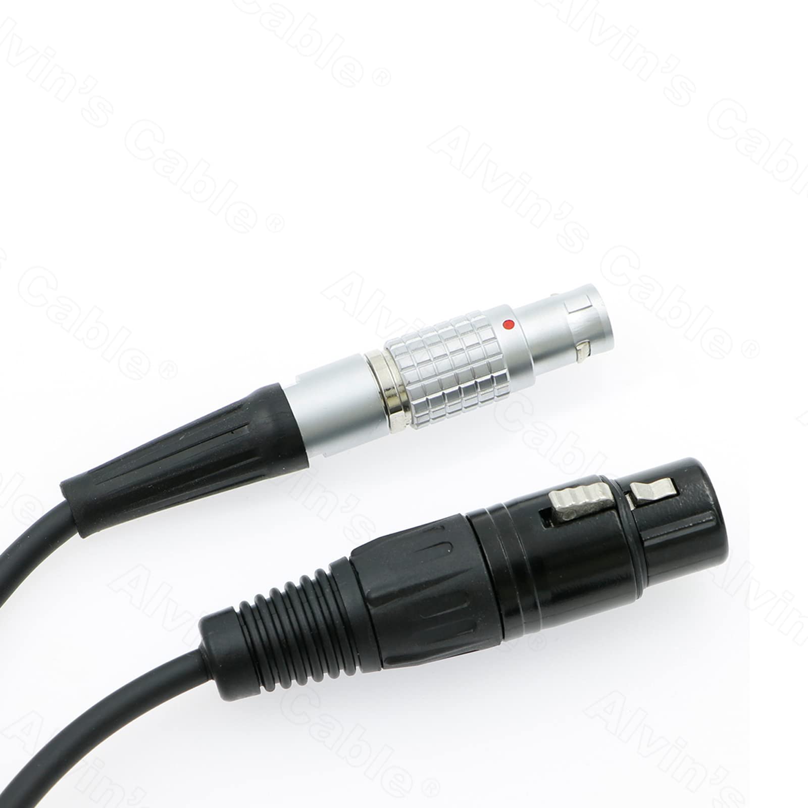 Alvin's Cables Power Cable for Sony Venice F55 SXS Camera for Steadicam M1 M2 Sled 2B 3 Pin Male to XLR 4 Pin Female 12V Power Cable