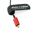 Alvin’s Cables 8K 2.1 Micro-HDMI to Full HDMI Cable for Atomos-Ninja-V 4K-60P Record 48Gbps HDMI for Canon-R5C,R5,R6