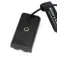 Alvin's Cables D-tap to F550 Dummy Battery Power Cable for Sony NP-F550| F770| F570| F970 Atomos Ninja V Monitor 1.5M