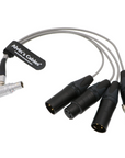 Alvin's Cables Breakout Audio Input Output Cable for Atomos Shogun Monitor Recorder 10 Pin Male to 4 XLR 3 Pin