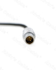 Flexible Power Cable for Teradek Bond SmallHD Monitor Rotatable Right Angle 2 Pin Male to 2pin Male Braided Wire 45cm|18inches Alvin's Cables