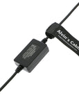 Alvin's Cables Type-C PD to LP-EL12 Dummy Battery Power Cable for Canon EOS M M2 M10 M50 M100 M200 DSLR Cameras