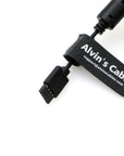 Alvin’s Cables NP-FZ100 Dummy Battery to Ronin S Gimbal Power Coiled Cable for Sony Alpha A9II A9 A7RIV A7RIII A7III A7SIII A6600 Camera