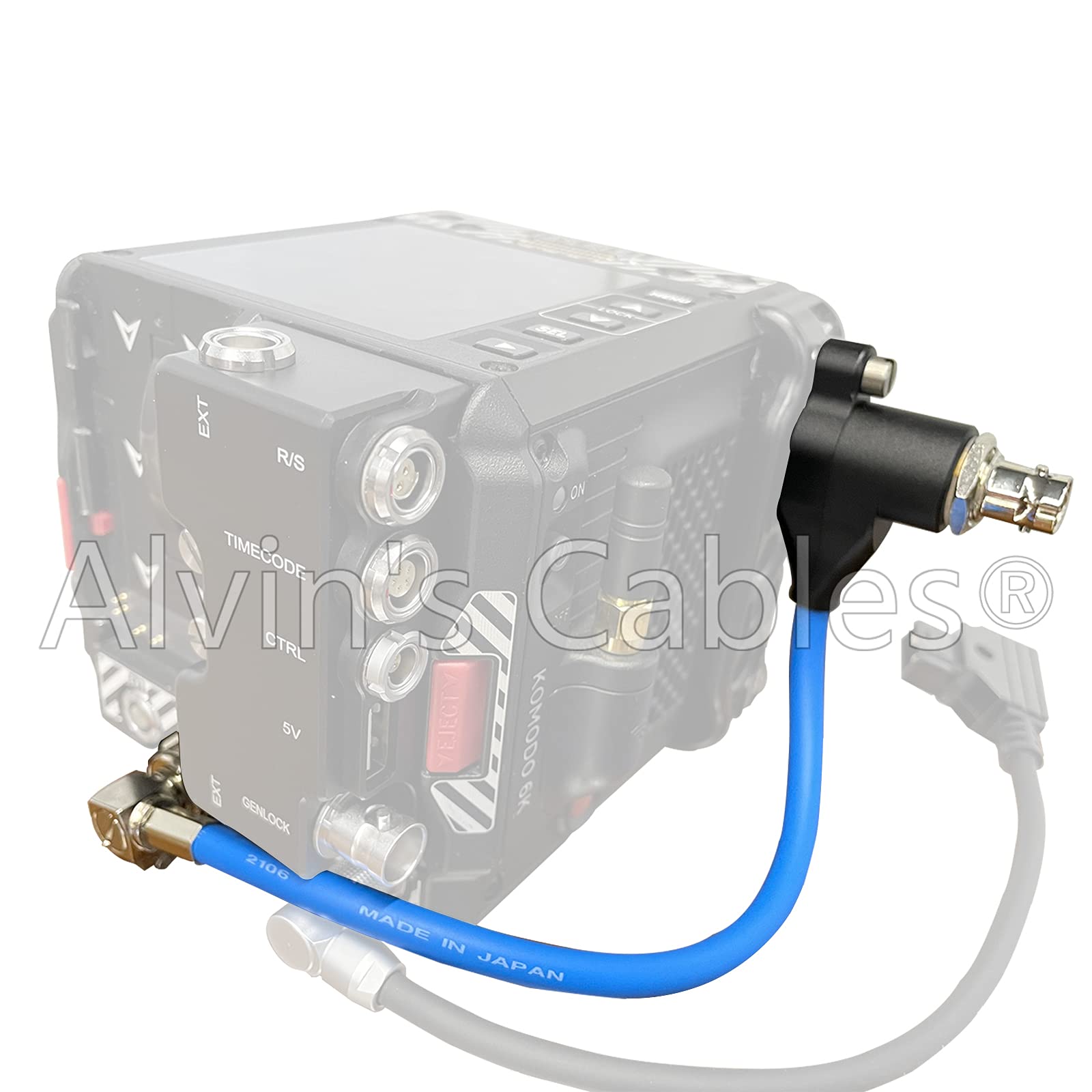 SDI-Protector for RED-Komodo SDI-Port-Protection-Cable Galvanic-Isolators BNC Male to Female Cord 8Inch|20CM Alvin’s Cables