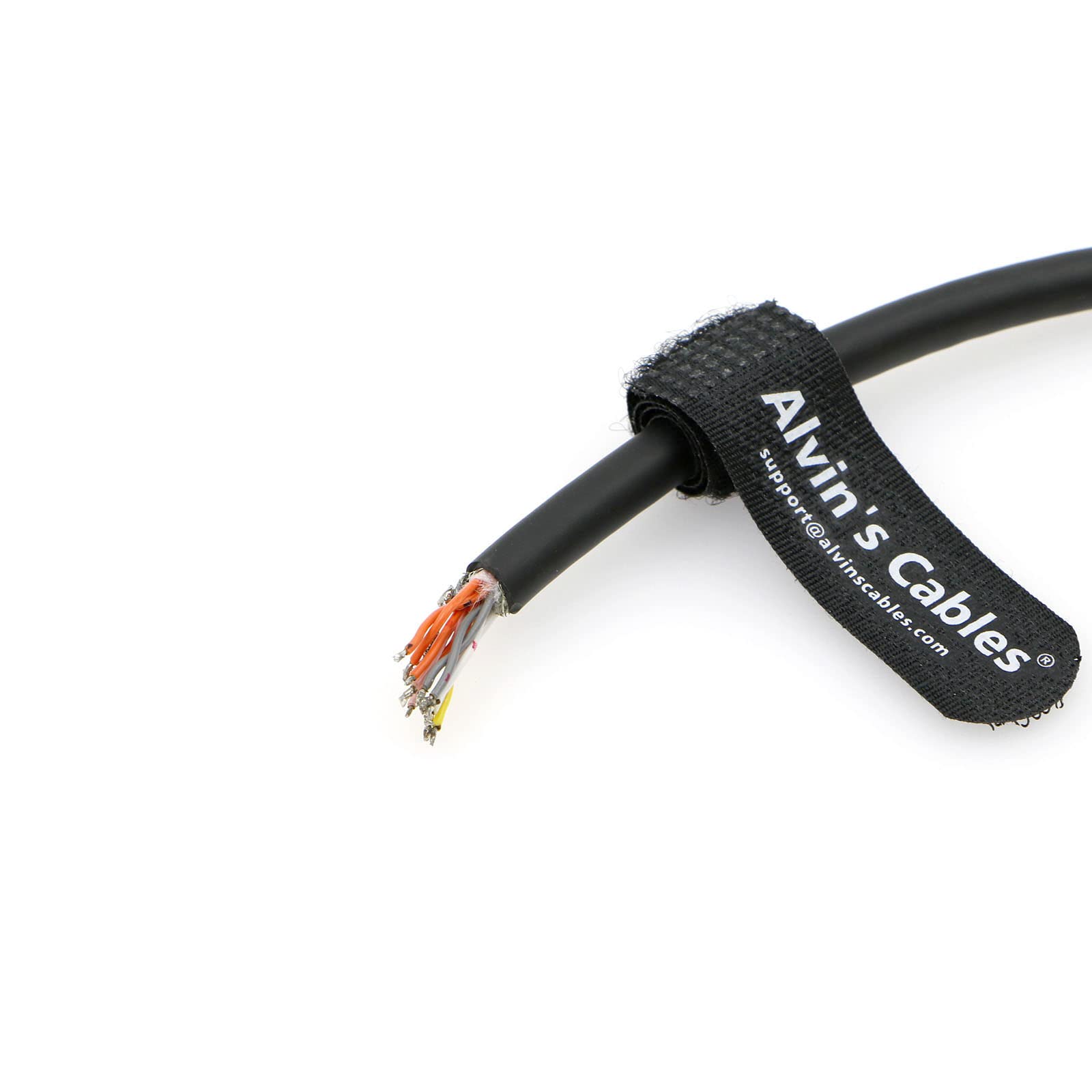 Alvin's Cables Hirose 12 Pin Female HR10A-10P-12S to Open End Shielded I/O Shielded Cable for Sony CCD| Basler Gige| AVT GIGE Industrial Camera 3M| 9.84ft