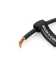 Alvin's Cables Hirose 12 Pin Female HR10A-10P-12S to Open End Shielded I/O Shielded Cable for Sony CCD| Basler Gige| AVT GIGE Industrial Camera 3M| 9.84ft