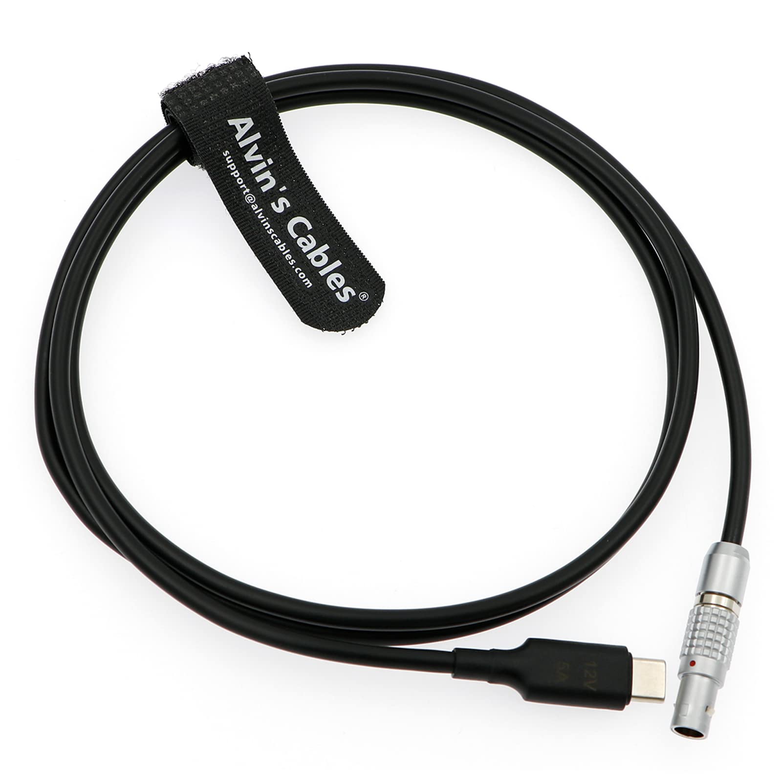 Alvin’s Cables PD USB-C Type-C to 2 Pin Power Cable for Tilta| Teradek| SmallHD| Z-CAM Fast Charging Cable 60cm|24inches