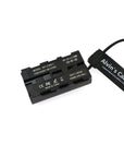 Alvin's Cables D-tap to F550 Dummy Battery Power Cable for Sony NP-F550| F770| F570| F970 Atomos Ninja V Monitor 1.5M