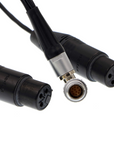 Alvin's Cables Breakout Audio Input Output Cable for Atomos Shogun Monitor Recorder 10 Pin Male to 4 XLR 3 Pin