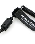 Alvin’s Cables NP-FZ100 Dummy Battery to Ronin S Gimbal Power Coiled Cable for Sony Alpha A9II A9 A7RIV A7RIII A7III A7SIII A6600 Camera