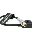 Alvin’s Cables Fischer 6 Pin Female to D-tap Power Cable for Vision Research Phantom Miro L320S M320S| VEO4K 990| VEO4K 590 24cm|9.5inches