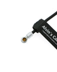 Alvin's Cables Power Cable for DJI RS2 RSC RS3 Pro| RED-Komodo Rotatable 2 Pin Male to Adjustable 2 Pin Male & 2 Pin Female Y Cable for Tilta Float Gimbal Support System