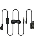 Alvin's Cables Anton Bauer D Tap to DMW DCC12 DC Coupler Cable Dummy Adapter for Panasonic DMC GH5 GH4 GH3