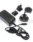 Alvin's Cables Universal AC to DC Power Adapter Cable for Z CAM E2 K1 Pro with US UK EU AU Plugs