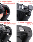 Alvin’s Cables ACK E6 Replacement AC Power Adapter Cable Kit Dummy Battery for Canon EOS 5DS R 5D Mark II 5D Mark III 5D Mark Ⅳ 6D 60D 60Da 7D Mark II 70D 80D from AC Outlet Fully Decoded Smart Chip