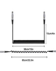 Nucleus-M Power-Cable for Tilta|Arri|RED|Steadicam Rigs|Z CAM E2 Flagship Camera 2 Pin to 7 Pin Coiled-Cable Alvin's Cables
