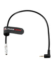 Alvin's Cables 4 Pin to LANC 2.5mm Run Stop Cable for Teradek RT Latitude MDR, for Sony FS5 FS7 FX6 FX9, for Canon C300 C500 Remote Control 30CM| 12inches