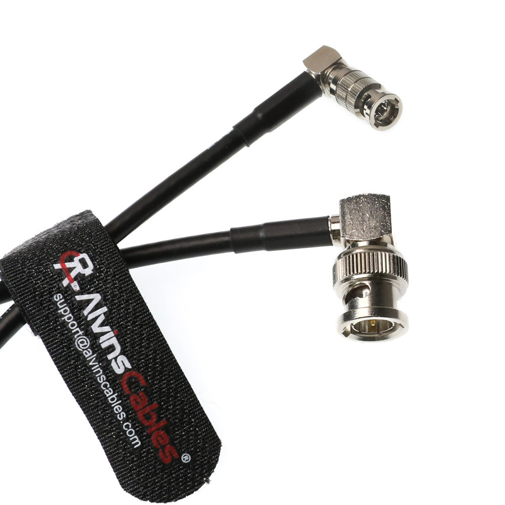 Alvin&#39;s Cables Micro BNC Male High Density BNC to BNC Male HD SDI Coaxial Cable for Blackmagic Video Assist 75 Ohm
