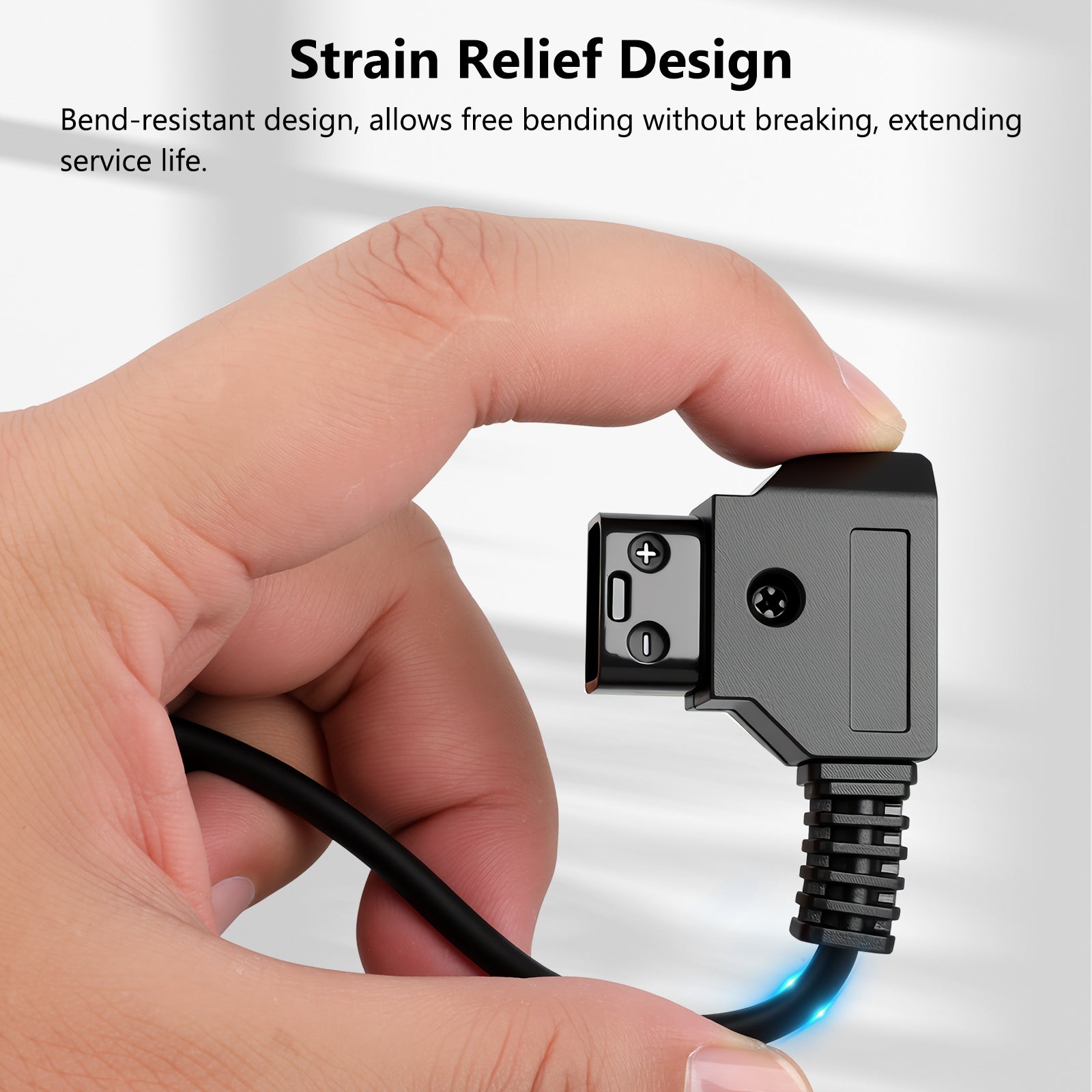 Alvin's Cables NP FZ100 Dummy Battery to D tap Coiled Power Cable