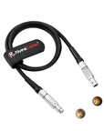 Alvin's Cables Teradek RT Run Stop Cable for ARRI Alexa LF| Mini LF| Alexa 35| Alexa SXT Camera, for Sony Venice 2, Teradek RT MDR.X MDR.S Receiver, 6 Pin to RS 3 Pin Control Cable, 30CM| 12inches