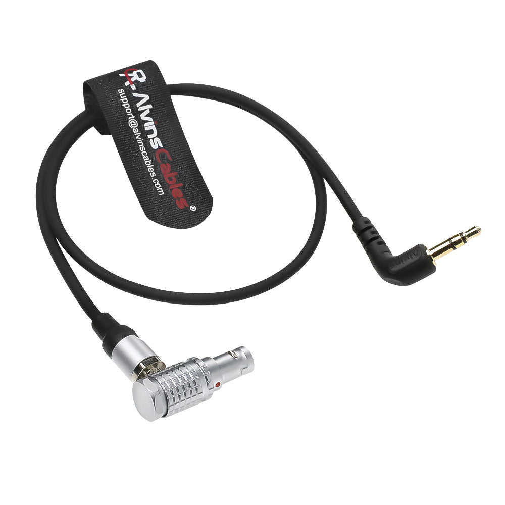 Alvin&#39;s Cables RED Komodo Timecode Cable Tentacle Sync 3.5mm TRS to EXT 9 Pin Male Time Code Cable 45CM| 18inches