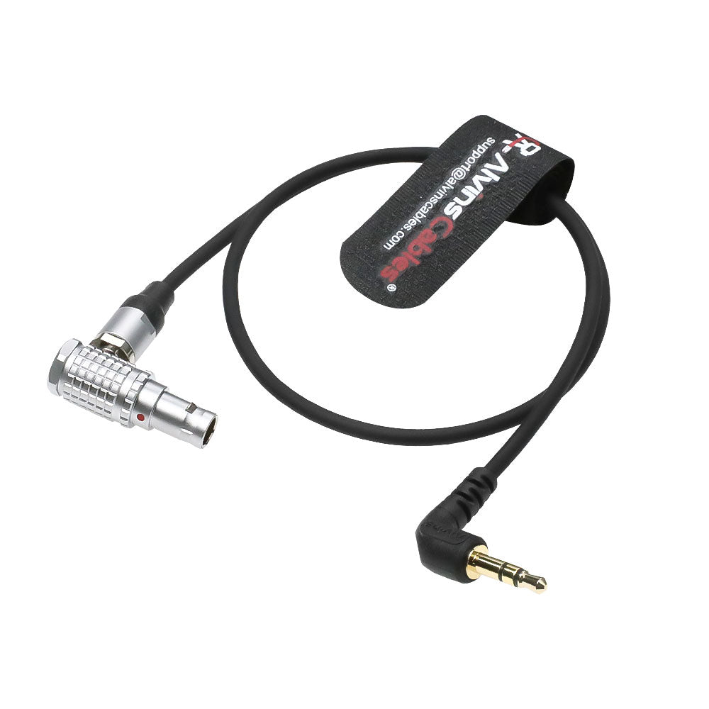 Alvin&#39;s Cables RED Komodo Timecode Cable Tentacle Sync 3.5mm TRS to EXT 9 Pin Male Time Code Cable 45CM| 18inches