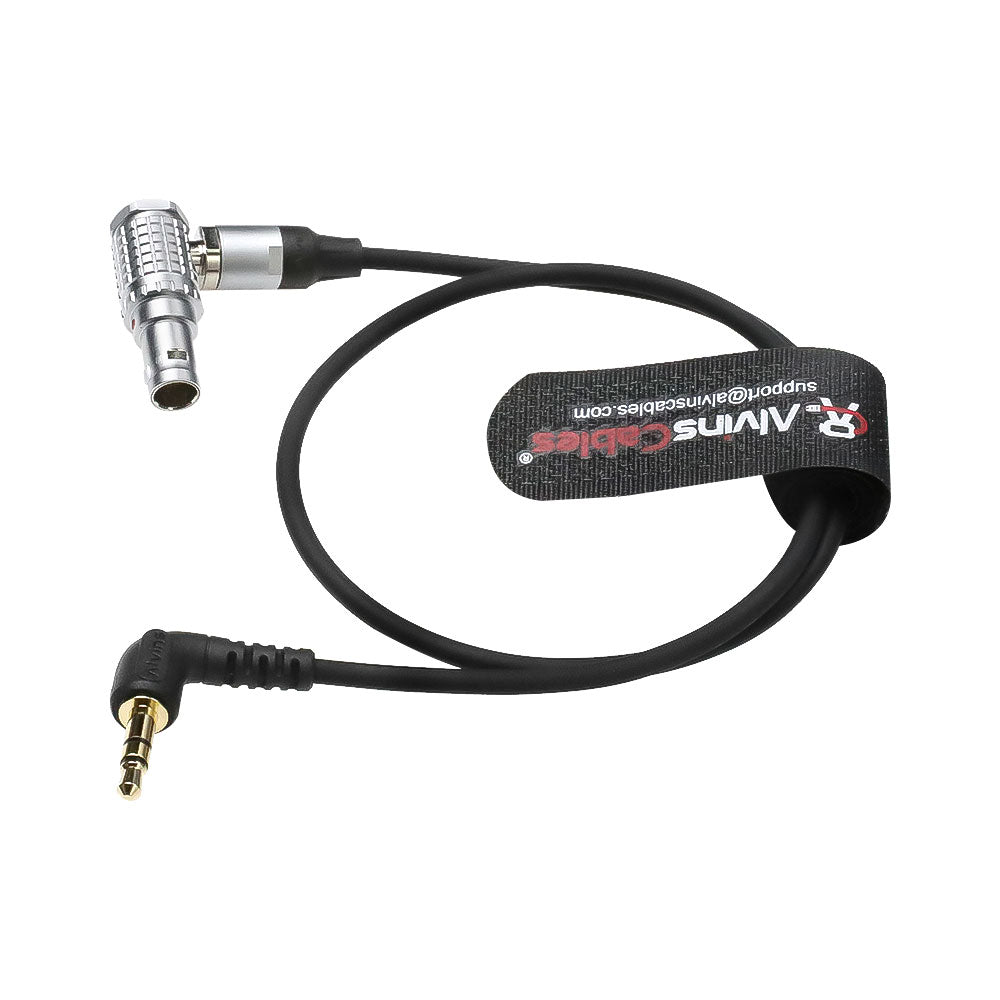 Alvin&#39;s Cables RED Komodo Timecode Cable Tentacle Sync 3.5mm TRS to EXT 9 Pin Male Time Code Cable 45CM| 18inches