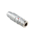 Alvins FGG.0K 4 Pin Male Plug, 0K Series Circular Connector, Waterproof IP66~IP68, EMI Shielded, Push-Pull Self-Locking with Screw Cable Clamp for Industrial & Camera Equipment, 2pcs