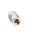 Alvins FGG.0K 4 Pin Male Plug, 0K Series Circular Connector, Waterproof IP66~IP68, EMI Shielded, Push-Pull Self-Locking with Screw Cable Clamp for Industrial & Camera Equipment, 2pcs