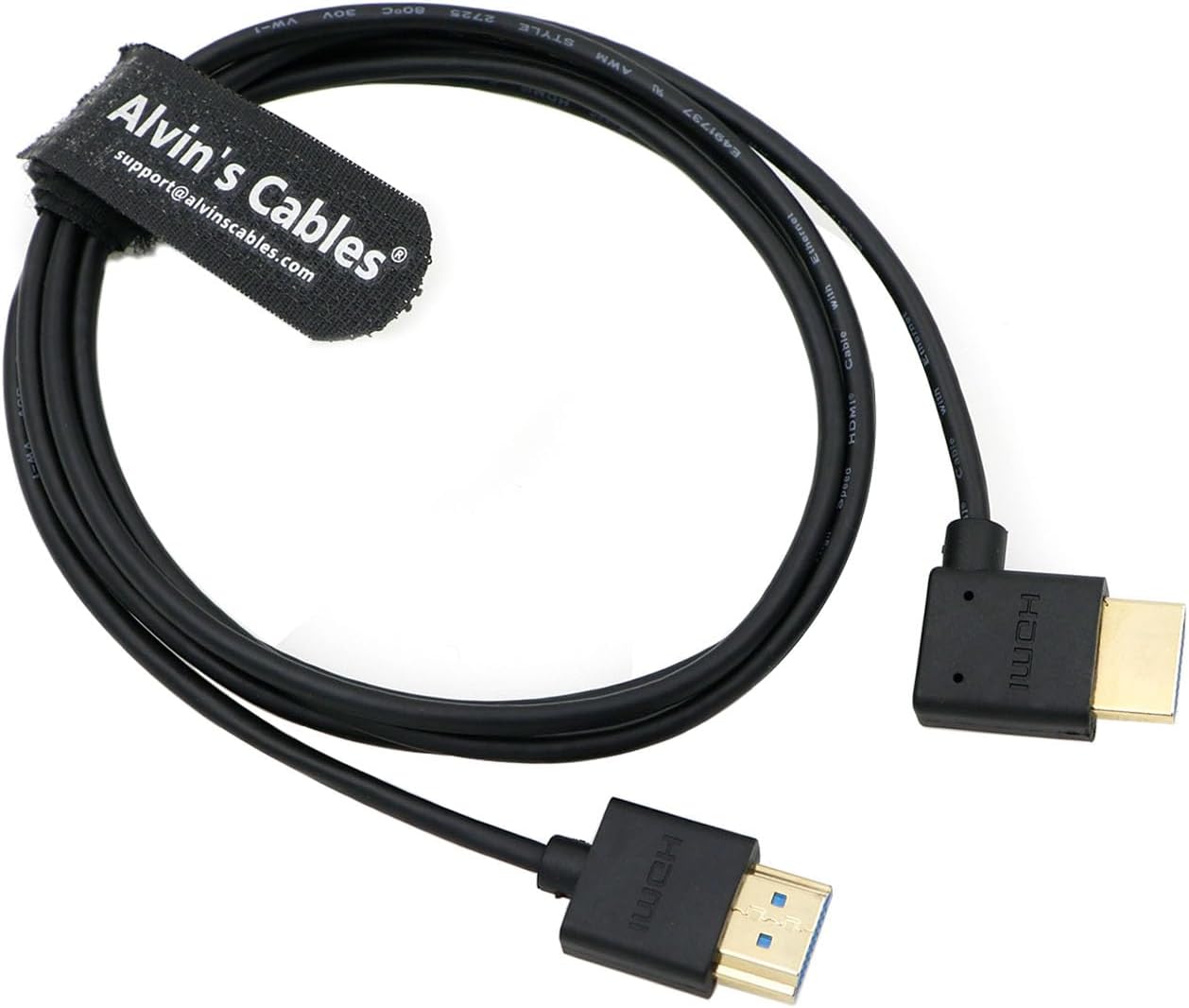 Alvin&#39;s Cables 8K HDMI 2.1 Cable High Speed Thin HDMI for Atomos Ninja V Monitor, Z CAM E2, Sony FS5| FS7| A7S3 Cameras