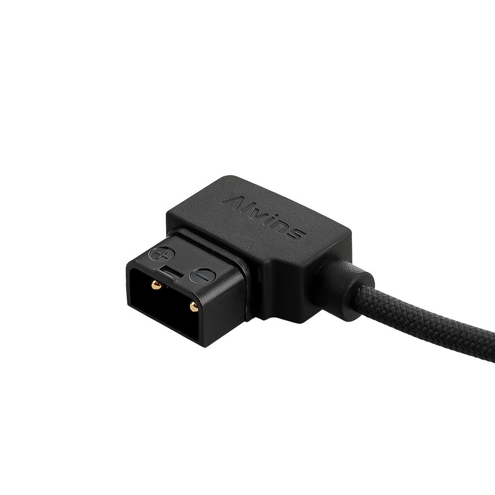 Alvin's Cables LP-E6PNH Dummy Battery to D-Tap Braided Coiled Power Cable