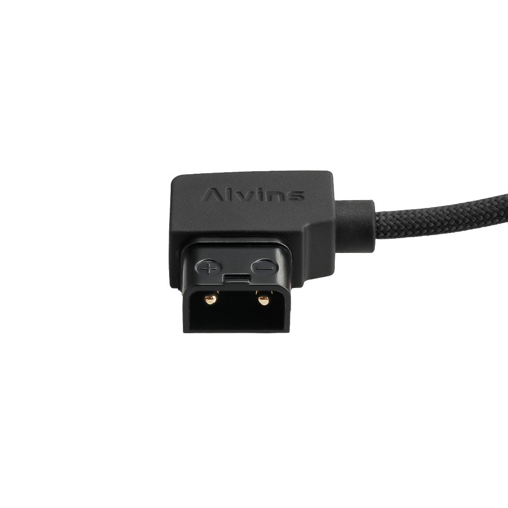 Alvin's Cables NP-FZ100 Dummy Battery to D-TAP Braided Cable, 60cm, Black