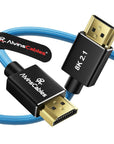 Alvin's Cables 8K Short HDMI 2.1 Cable, 48Gbps Ultra High Speed