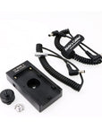 NP-F970 Power Adapter Cable for BMPCC 4K 6K Blackmagic Pocket Cinema Camera NP-F Series Power Supply Mount Battery Plate Compatible with Sony NP-F970 F960 F770 F570 F550 Battery