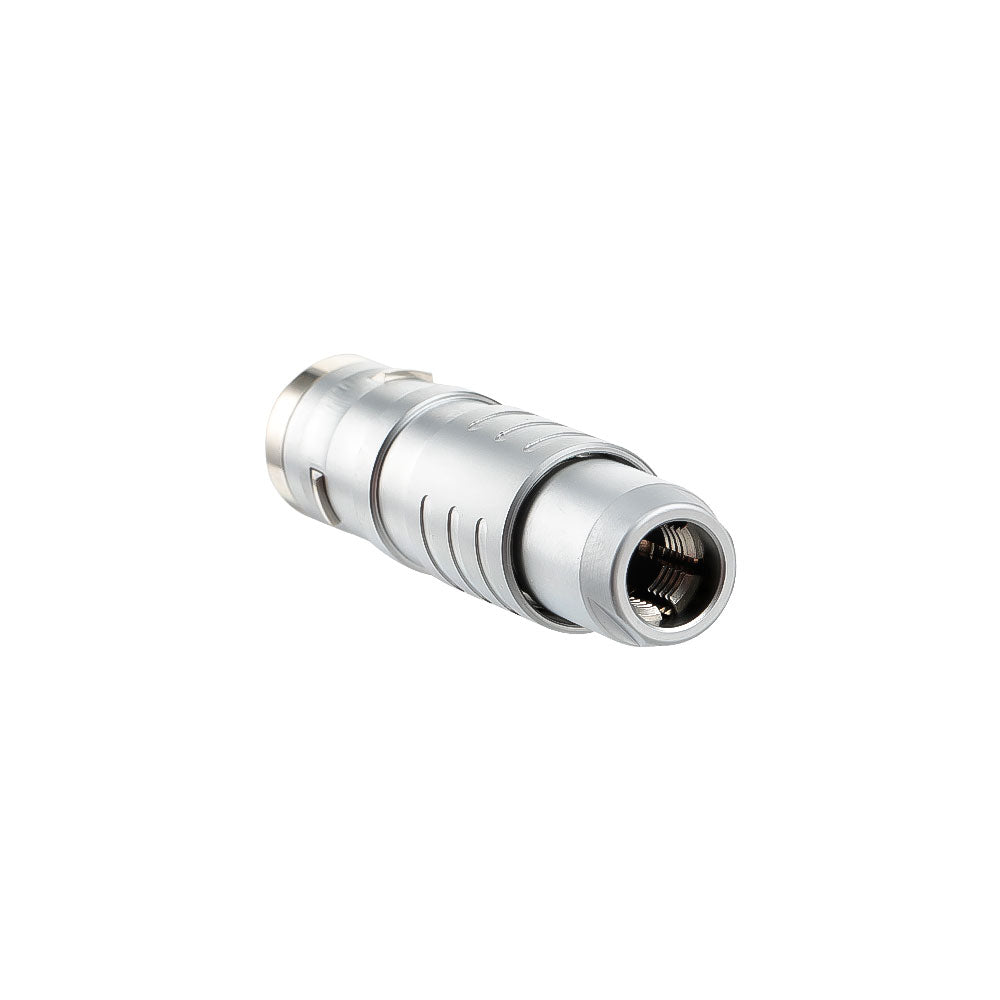Alvins 1K Series 4 Pin Circular Push-Pull Connector, EMI Shielded, Industrial Connector System for Camera, Broadcast &amp; Test Equipment, 2pcs