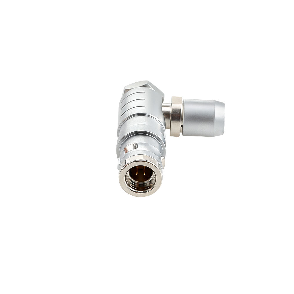 Alvins 1K Series 4 Pin Circular Push-Pull Connector, EMI Shielded, Industrial Connector System for Camera, Broadcast &amp; Test Equipment, 2pcs