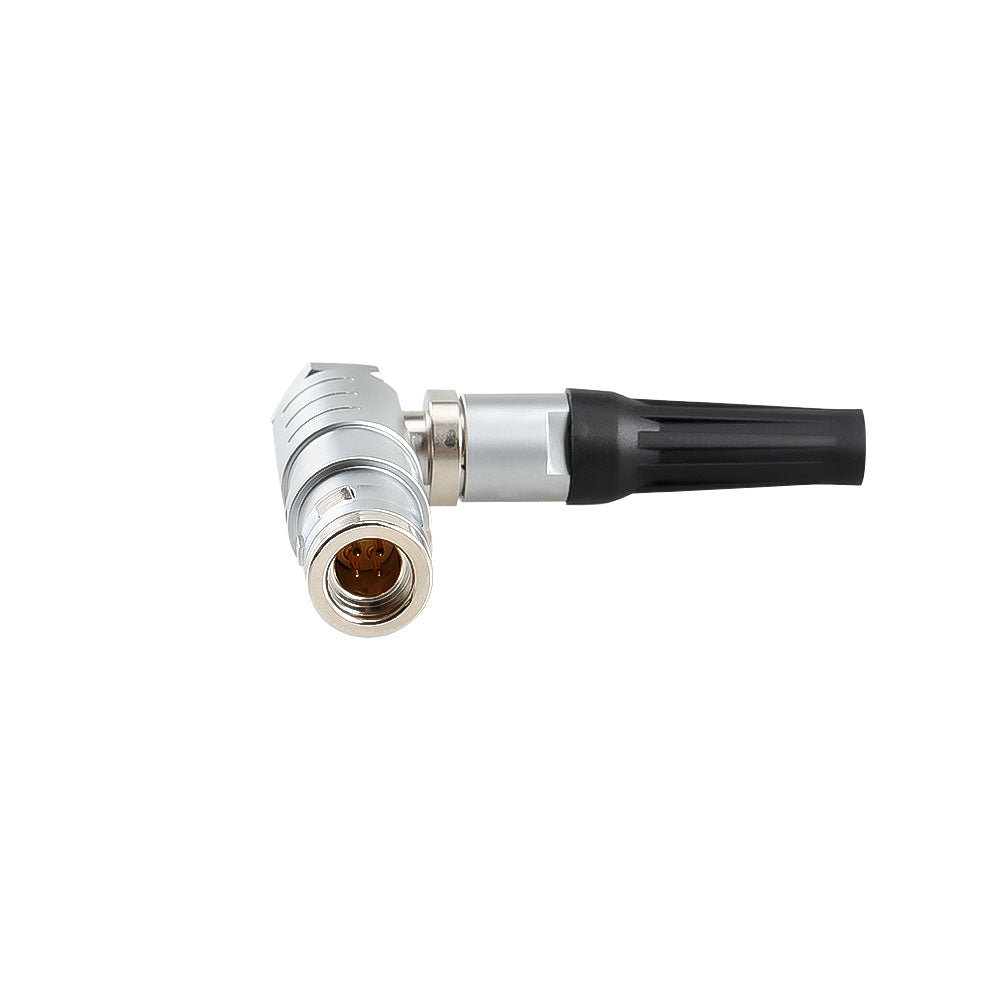 Alvins 1K Series 4 Pin Circular Push-Pull Connector, EMI Shielded, Industrial Connector System for Camera, Broadcast &amp; Test Equipment, 2pcs