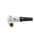 Alvins 1K Series 4 Pin Circular Push-Pull Connector, EMI Shielded, Industrial Connector System for Camera, Broadcast & Test Equipment, 2pcs