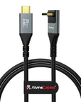 USB-C Cable, USB 3.2 Gen 2x2 20Gbps Data Cable, 240W PD 3.1 Charging, 4K@60Hz Video, [Ultra-Soft] USB-C to USB-C Cable for SSD, BMPCC, Canon R5/R6, Sony FX3/A7C, ZCAM, iPhone, Mac, Dock, Monitor, 30cm