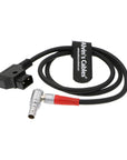 Alvin's Cables Power Cable for Teradek Bolt 500 2 Pin Rotate 180 Right Angle Male to D TAP