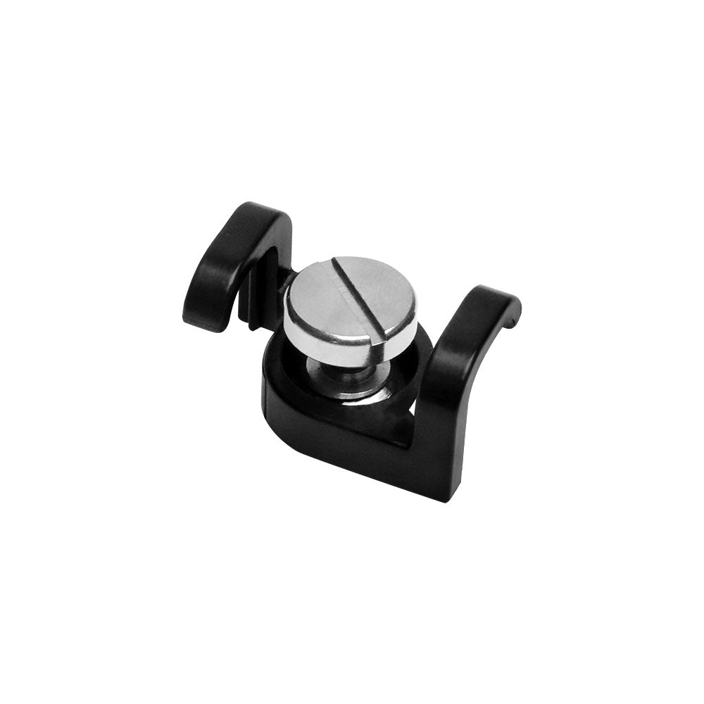 Alvins 3/8&quot; Screw Clamp for ARRI RED Sony Camera Z-Cam Cage SDI Video Power Cable Fixation, Black