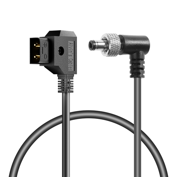 Alvin's Cables Atomos Monitor Power Cable Right Angle Locking DC 5.5 2.1 for Touchscreen Display Video Devices PIX-E7 PIX-E5 Hollyland Mars 400s