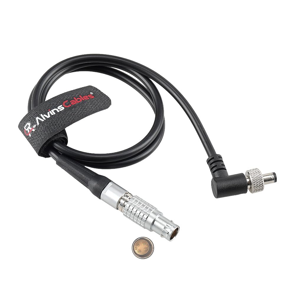 Alvin's Cables 6 Pin Male to Lock DC Power Cable for DJI Ronin 2 Gimbal to Atomos Ninja SmallHD 702 Monitor 60cm 2ft