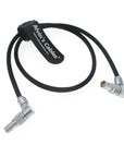 Alvin's Cables for Red-Komodo Rotatable Flexible Power-Cable 2-Pin Female to Adjustable Right-Angle 2-Pin Male Cord