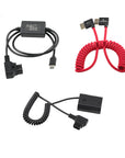 Alvin’s Cables Camera Cable Set for Sony FX3, NP-FZ100 Dummy Battery to D-tap| 8K HDMI 2.1 Cable| Type-c PD Fast Charging 5V 9V 12V 3A Power Cable, Complete Camera Rig Wiring Kit