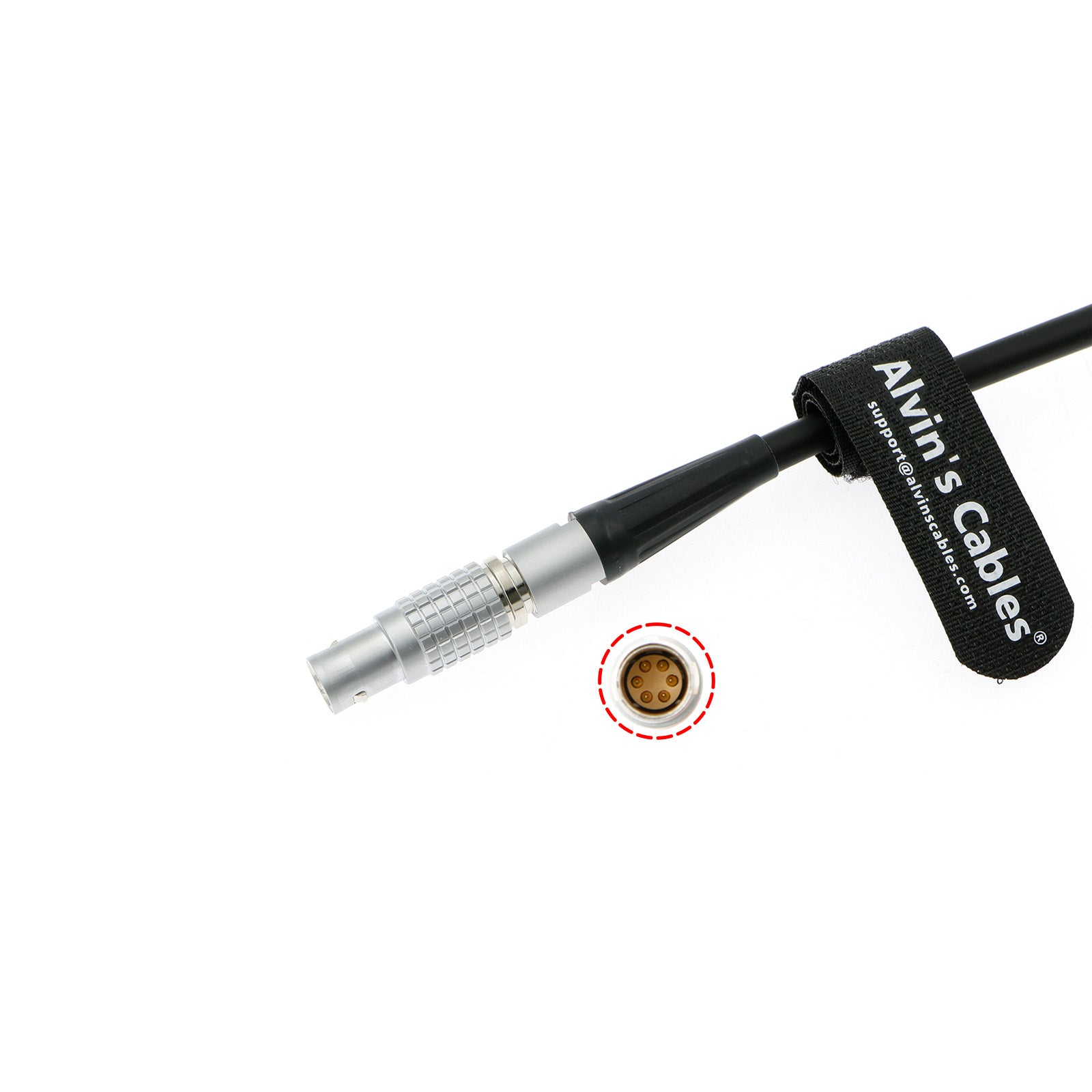 Alvin&#39;s Cables Control Cable for DJI Ronin Tethered Control Handle to RS2 RS3 RS4 Pro Expansion Base Kit, 6 Pin to 6 Pin Remote Control Cable